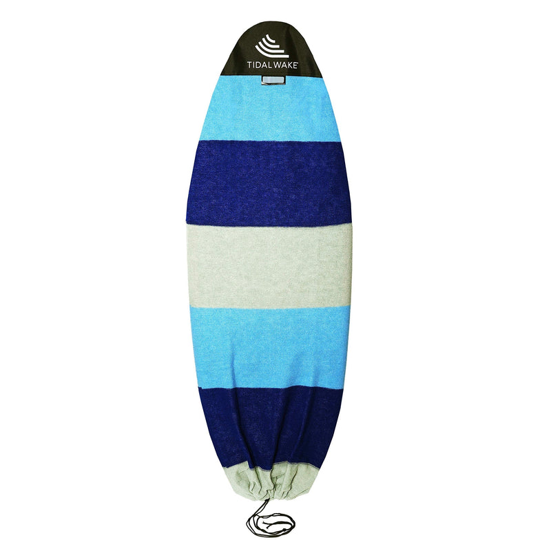 Tidal Wake TAG-IT Surf & Wake Board Sock Bag with Built-in Name Tag, Round Nose Style, 60", Tag Your Bag - Personalize with Your Name! Blue - BeesActive Australia