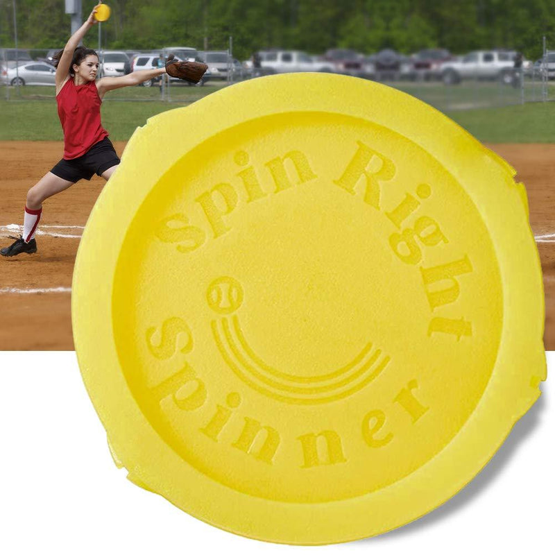 Spin Right Softball Spinner Fastpitch for Pitcher Overhand Thrower Training Aid Equipment, Perfect for Pitching & Throwing, Used at Top Collegiate Programs, 1 Pack - BeesActive Australia