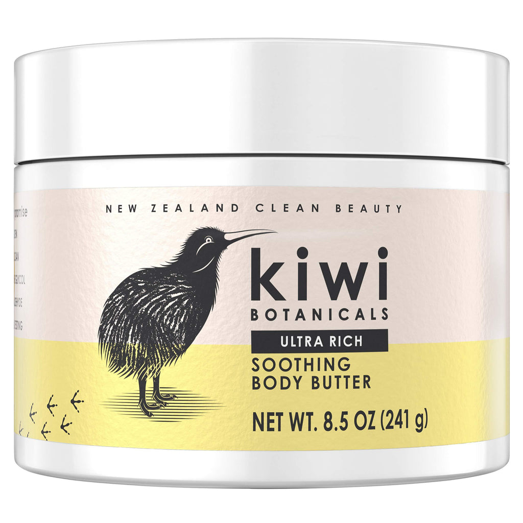 Kiwi Botanicals Nourishing Body Butter with Manuka Honey Chamomile & Shea Butter Ultra Rich Soothing for Dry Skin 8.5 oz 8.5 Ounce (Pack of 1) - BeesActive Australia