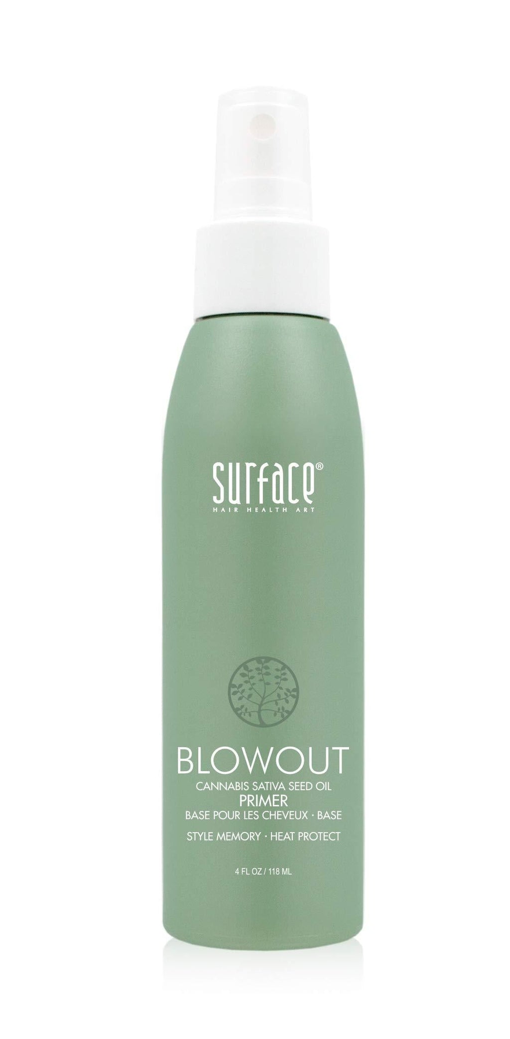 Surface Hair Blowout Primer Hair Spray for Men and Women, 4 oz - Lightweight, Nourishing Thermal Spray with Babassu Oil - Fast-Drying Blow Dry Spray for Long-Lasting Style - BeesActive Australia