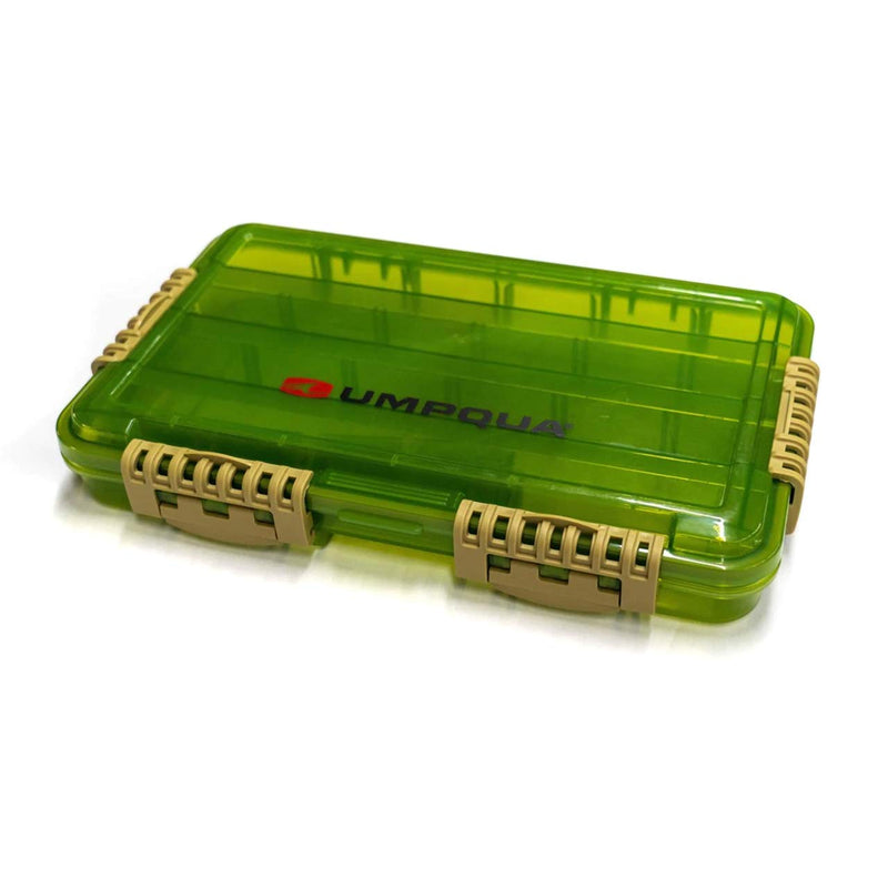 Umpqua Waterproof Bug Locker Fly Box Olive Large - BeesActive Australia