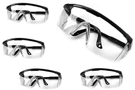 Protective Goggles Over Eye Glasses Safety for Work Lab Mask Shield Googles Scratch Resistant Splash/Dust Proof Eyewear - BeesActive Australia