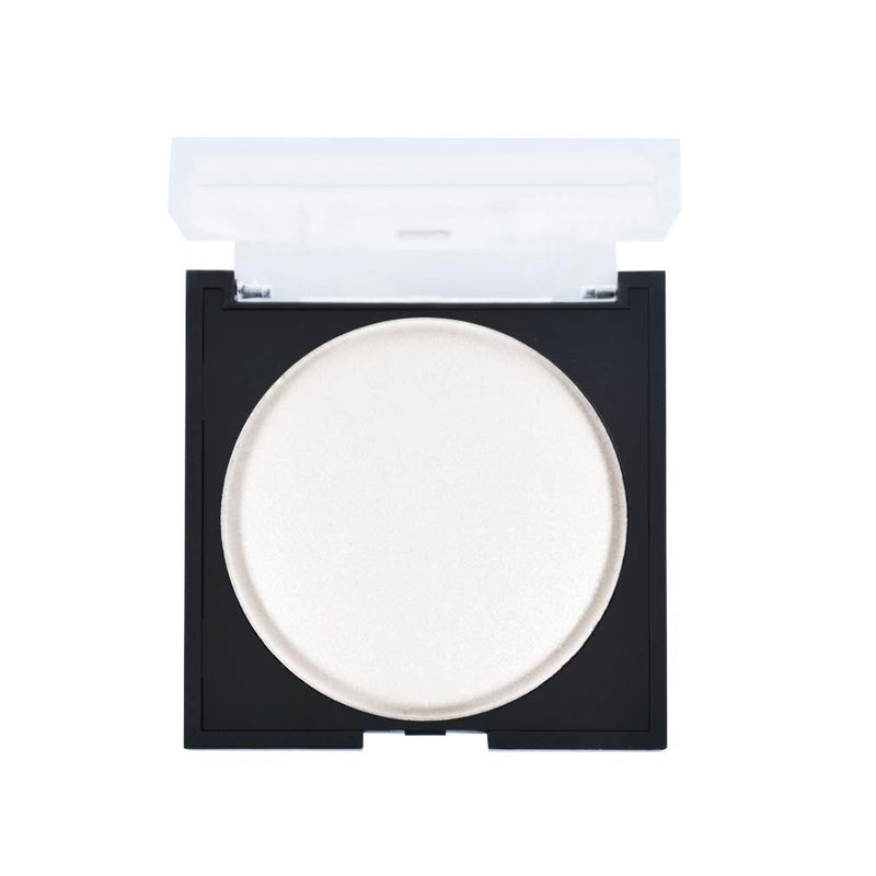 Face Shimmer Highlighter Natural Face Glow Highlighter Makeup Shiny White Powder Long-lasting Makeup Sweat-Proof and Waterproof 2.7 oz White(2.9"*2.9"*0.98") - BeesActive Australia