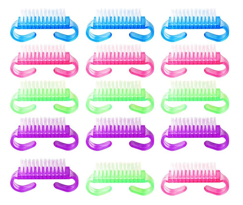 Calary 60Pcs Nail Brush Fingernail Brush for Toes and Nails Cleaner Small Nail Brush - BeesActive Australia