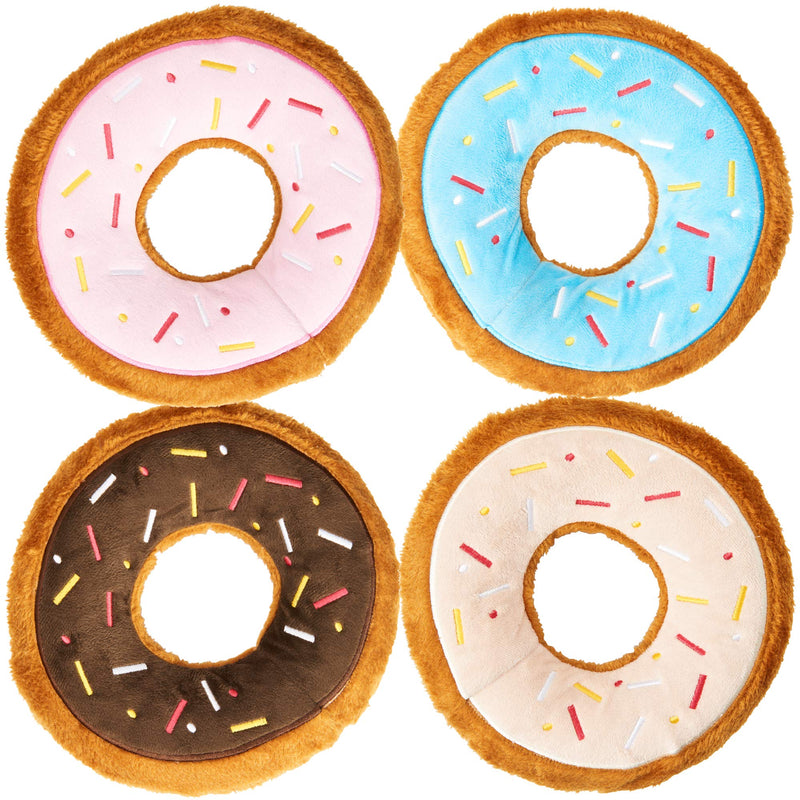 SPOT Tasty Donuts Plush Toy for Dogs 9""", Assorted (54540) - BeesActive Australia