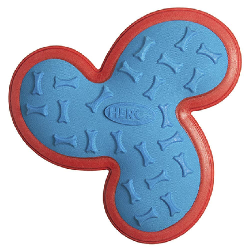 Hero Outer Armor, Fetch Dog Toy, Floats & Squeaks Propeller - Blue - BeesActive Australia