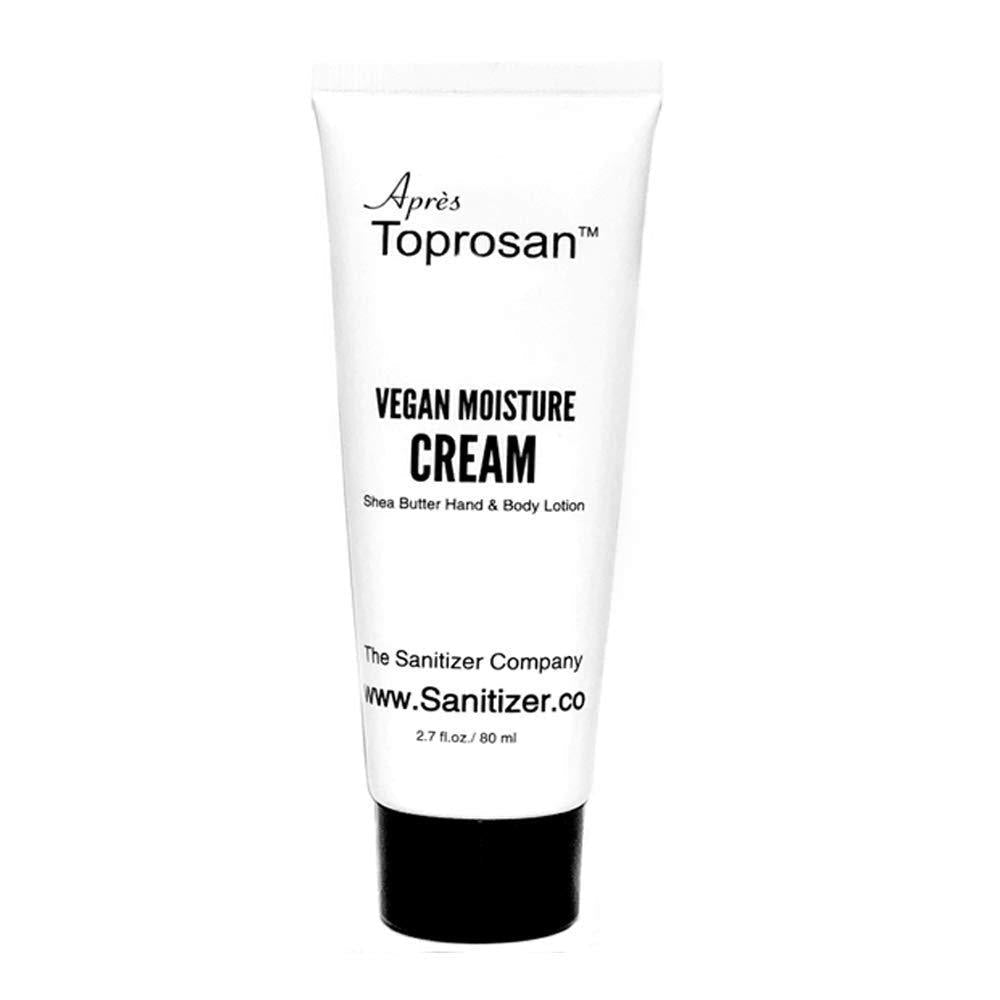 The Sanitizer Company Après Toprosan Vegan Hand Cream Moisturizer Lotion Moisture Moisturizing Shea Butter Body Lotion for Dry Skin Relief (SHEA BUTTER, 2.7 OUNCE) - BeesActive Australia