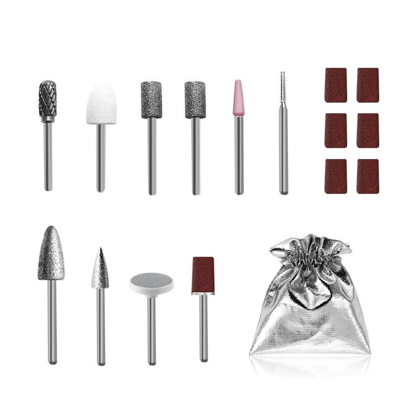 10 IN 1 Nail Drill Bits Kit for TOUCHBeauty Nail Dirll with USB Charging Cable - BeesActive Australia