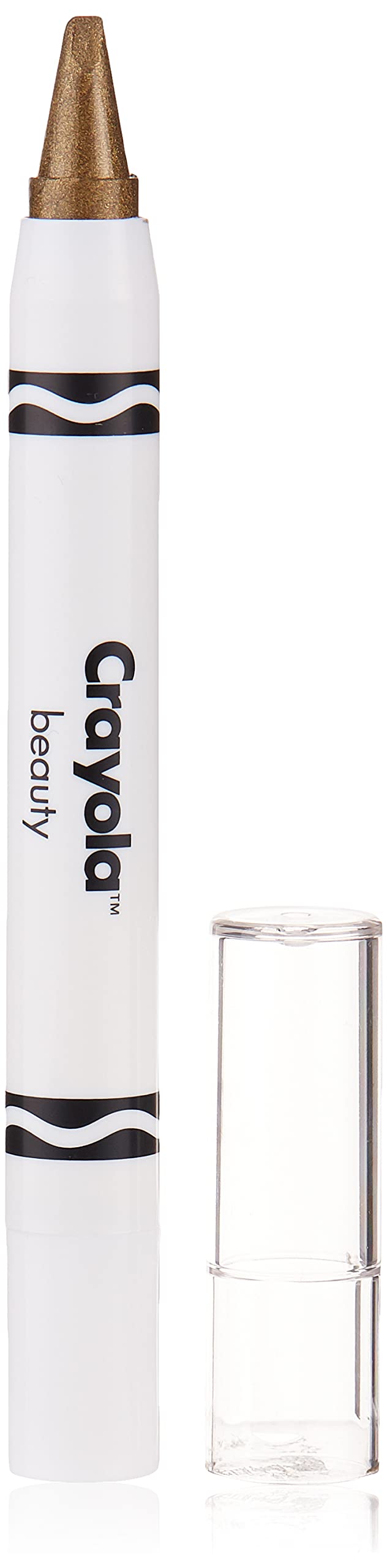 Crayola Beauty - Face Crayon - 3 In 1, Use As Eyeshadow, Lipstick or Blush - Gold - 0.07 Ounce, 0.07 Ounce (I0104617) - BeesActive Australia