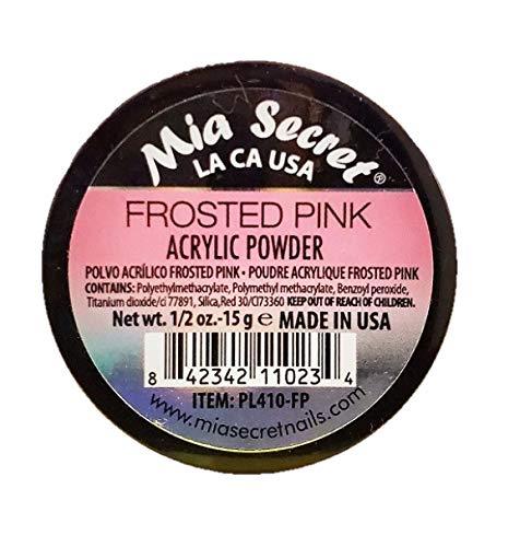 Mia Secret Professional Nail System Frosted Pink Acrylic Powder 0.5 oz - BeesActive Australia