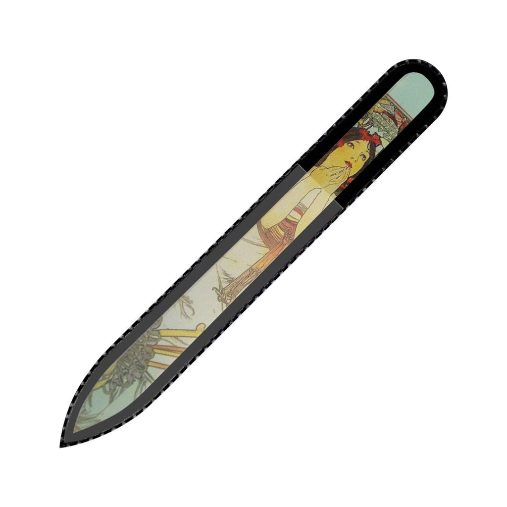 Crystal Nail Files Art Series Alfonse Mucha Printing (#4) #4 - BeesActive Australia