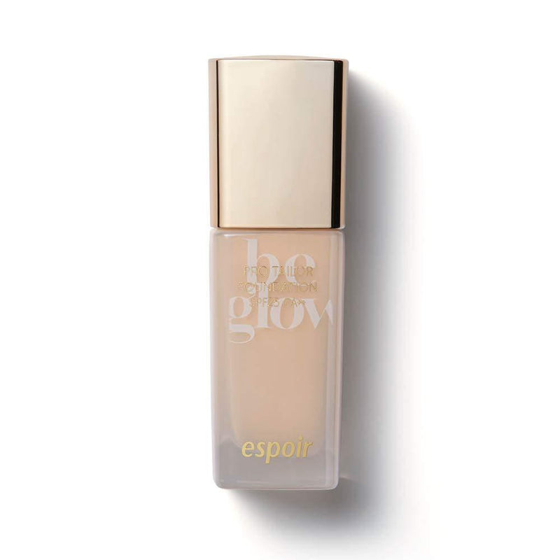 ESPOIR Pro Tailor Foundation Be Glow SPF25 PA++ 25ml #4 Beige | Natural Cover for Blemishes and Long-Lasting Beautiful Radiance that Makes Skin Look Good 0.85 Fl Oz (Pack of 1) - BeesActive Australia