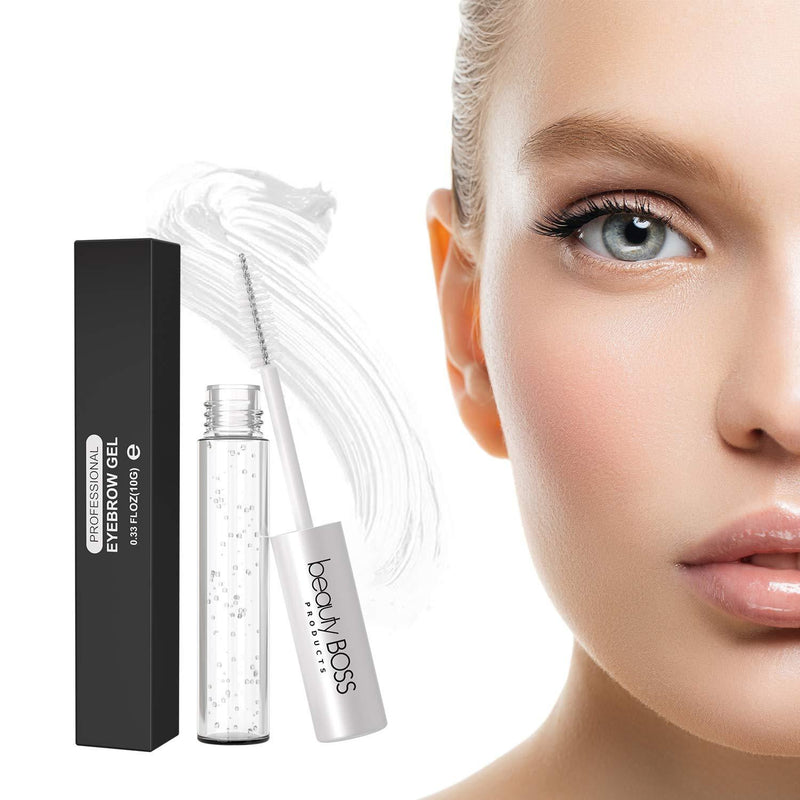 BeautyBoss Eyebrow Tamer Gel Clear Flawless Brows - Glossier Brow Makeup Mascara - Sculpting Shaping Clear Browgel - BeesActive Australia