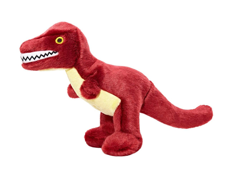 Fluff & Tuff Tiny T-Rex Plush Toy for Small Dogs, 8 Inch, Durable and Machine Washable - BeesActive Australia