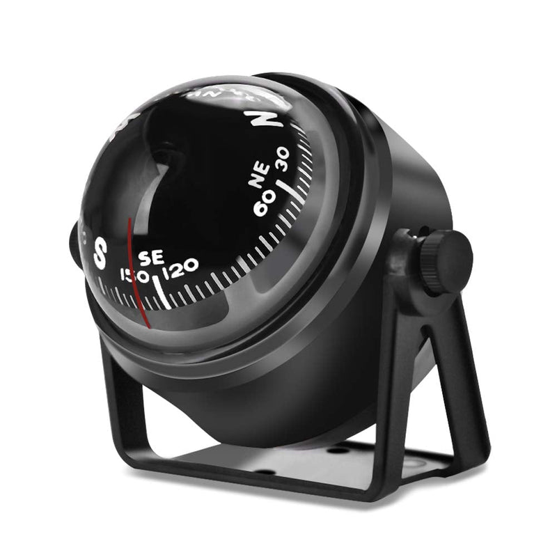 Yosoo Health Gear Mini Boat Navigation Compass, Marine Compasses Ball Night Vision Car Dashboard Compass for Boat Vehicle Caravan Truck - BeesActive Australia