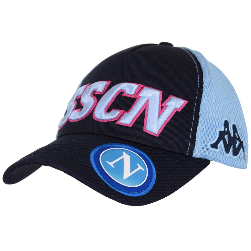 SSC NAPOLI Men's Headwear SSC Napoli 59 Deep Blue-azure Sky- - BeesActive Australia