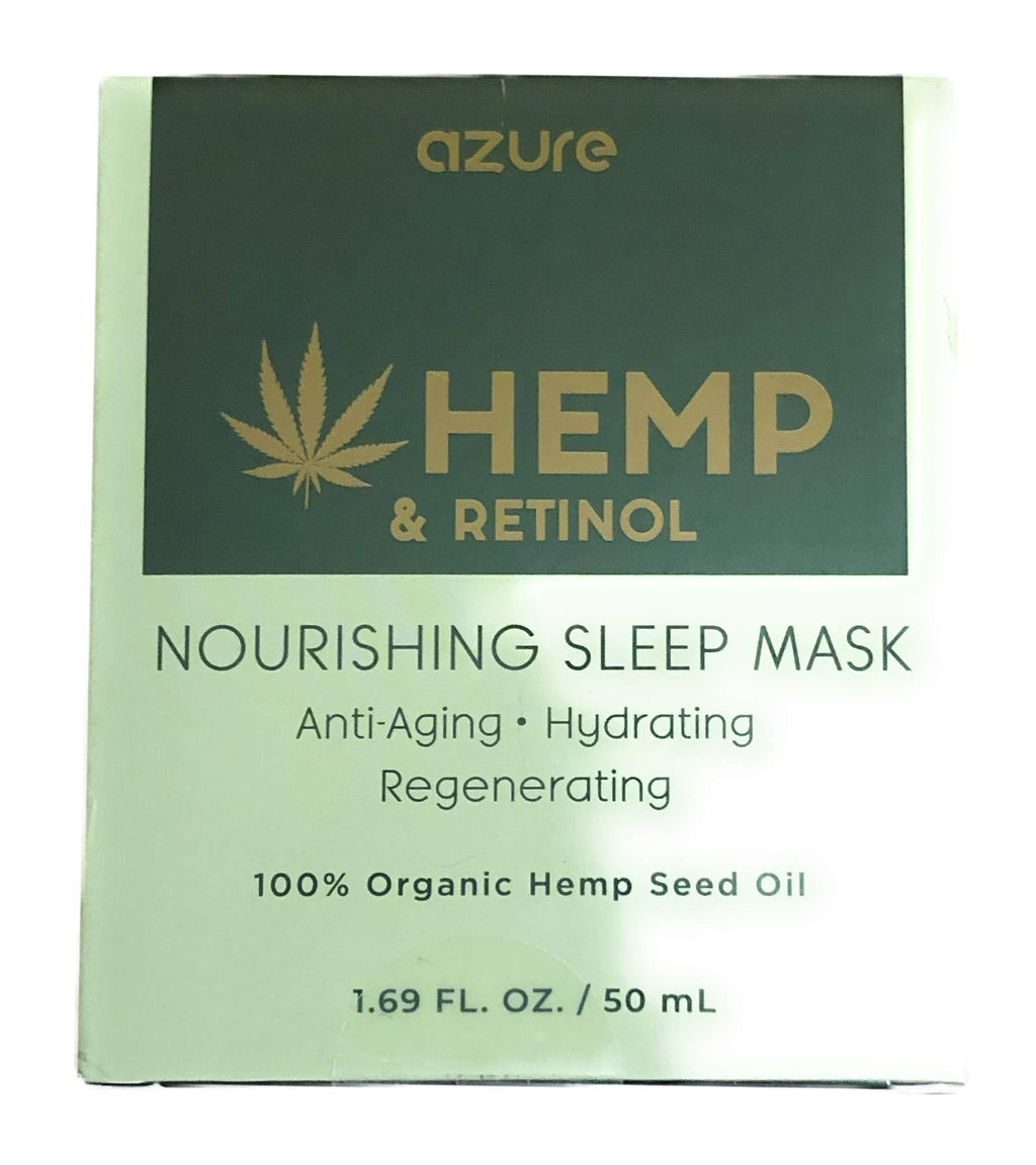 azure hemp and retinol sleep mask - BeesActive Australia