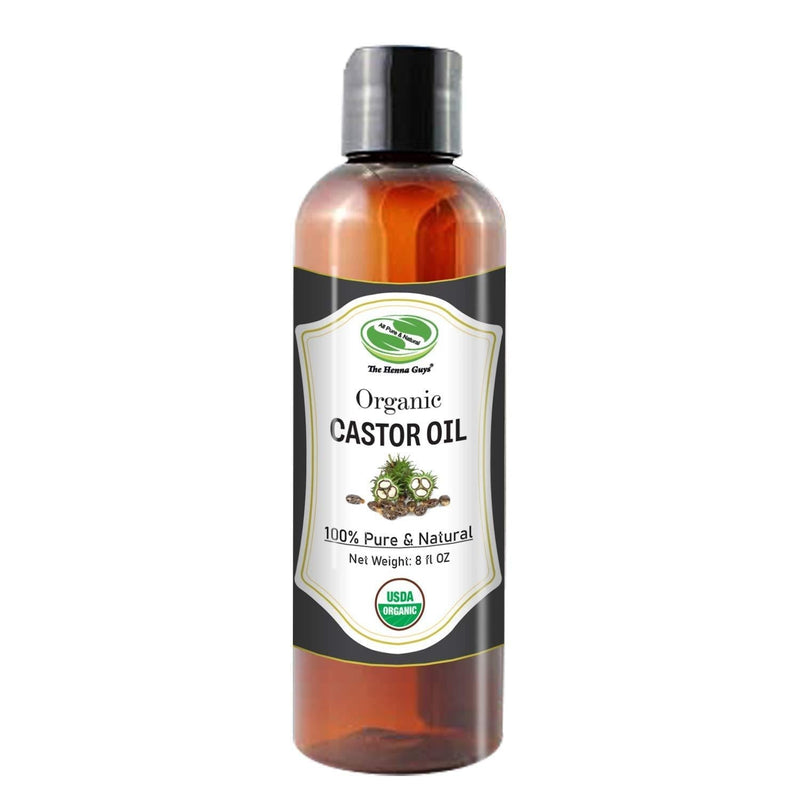 8 fl. Oz Organic Castor Oil - 100% Natural & Pure. Stimulate hair growth, Skin Moisturizer and Oil Cleanse 8 fl. Oz - BeesActive Australia