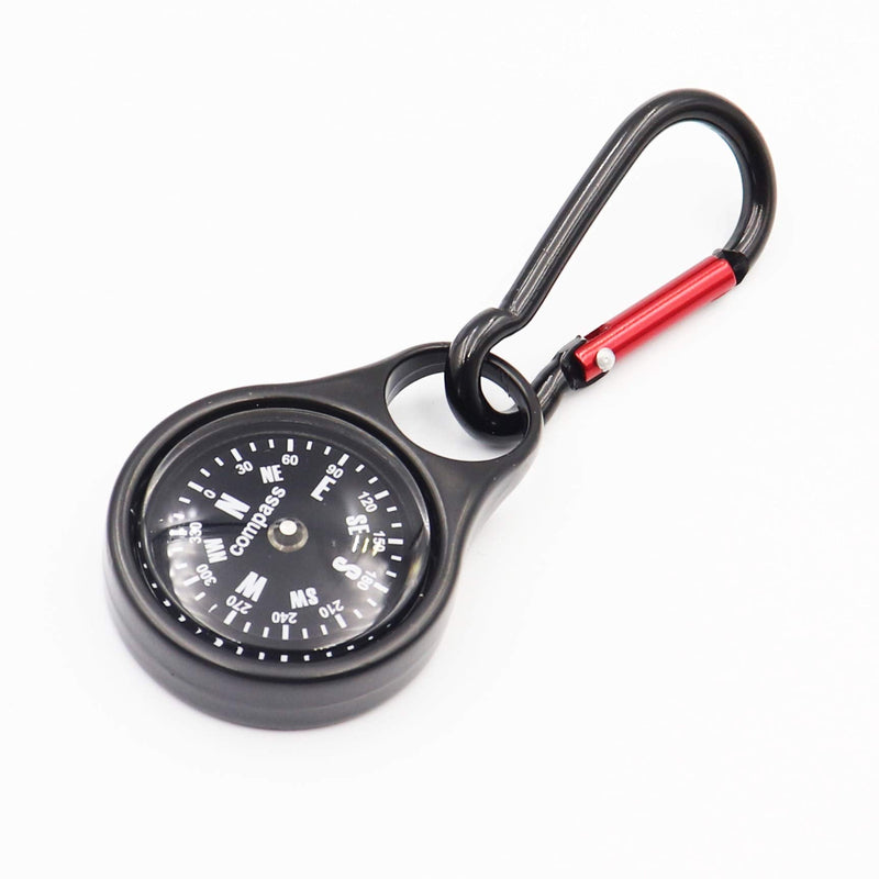 DETUCK Compass Keychain Portable Metal Survival Compass for Hiking Camping Outdoors - BeesActive Australia
