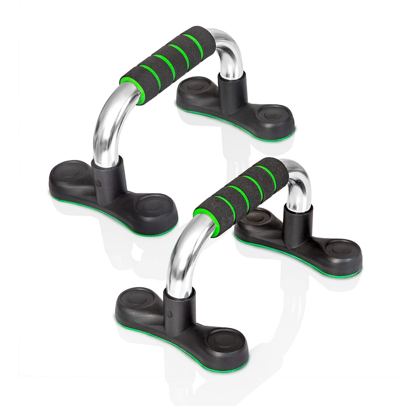 Mazzello Steel Push Up Handles for Floor - Push Up Stands Strength Training - Lightweight 1.3 lbs - Non-Slip Floor Exercise Equipment for Men and Women - Push up Bars to Take Anywhere - BeesActive Australia
