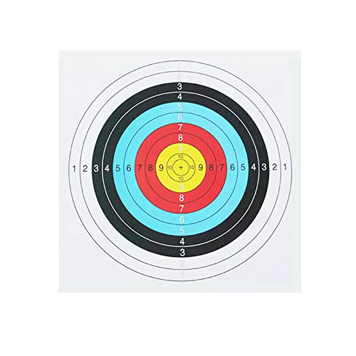 Chris.W 24Pcs Archery Paper Targets Arrow Targets for Air-Soft, BB Guns, Air Rifles Shooting Accessories, Ideal for Daily Shooting Practice for Archery Enthusiasts Beginner, 16x16inch - BeesActive Australia