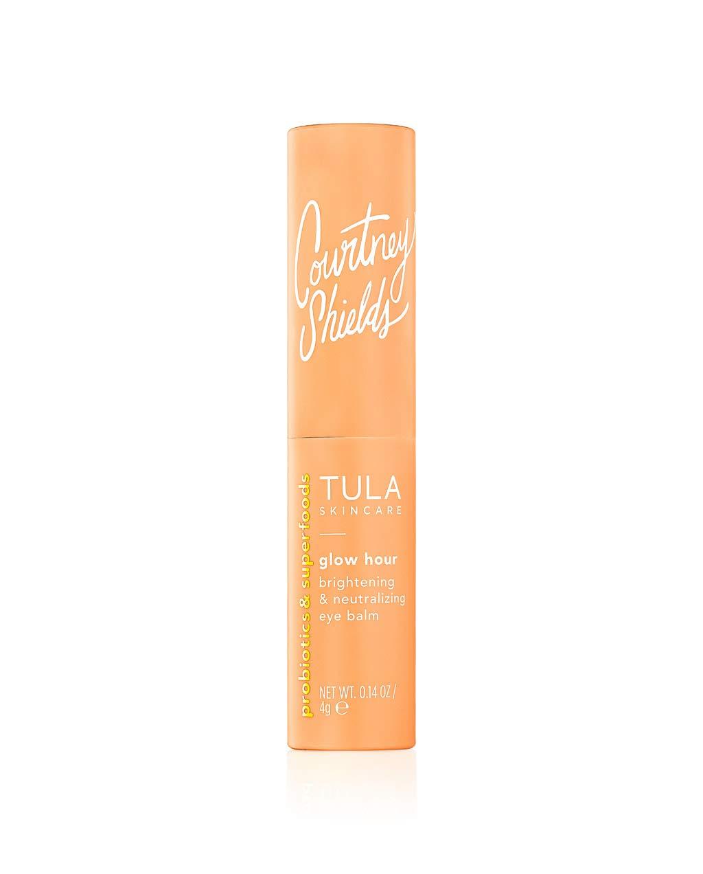 TULA Skin Care Glow Hour Brightening & Neutralizing Eye Balm | Dark Circle Under Eye Treatment, Instantly Hydrate and Brighten Undereye Area, Portable and Perfect to Use On-the-go | 0.14 oz. - BeesActive Australia
