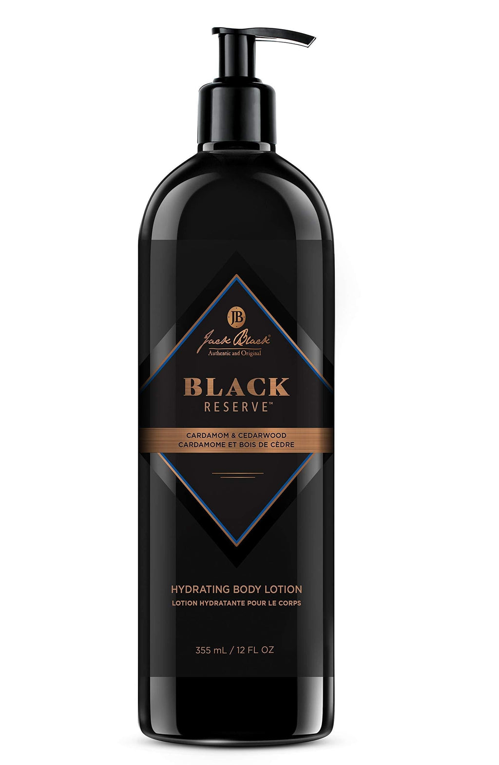 Jack Black - Black Reserve Hydrating Body Lotion With Cardamom & Cedarwood, 12 oz. - BeesActive Australia