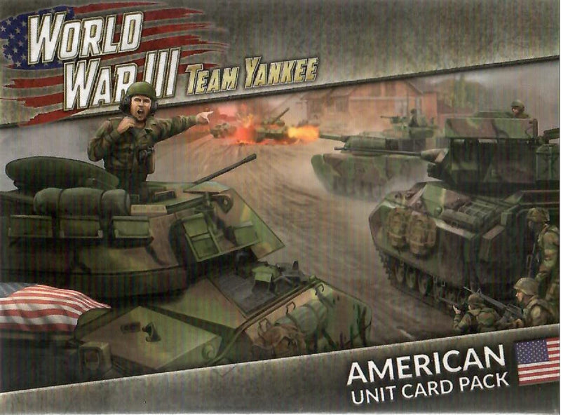 WW III Team Yankee: American Unit Cards (WW3-03U) - BeesActive Australia