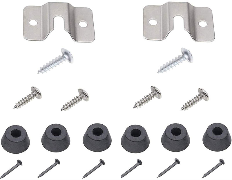 Chofit Dartboard Mounting Bracket Hanger Kit Screws for Hanging Dartboard Hardware 2 Pack - BeesActive Australia