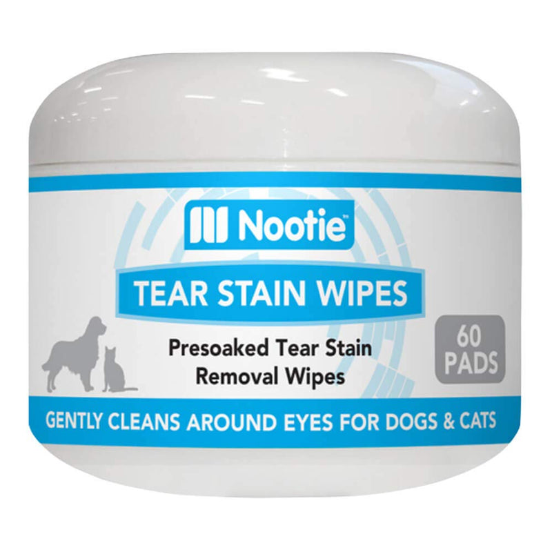 Nootie Tear Stain Wipes for Dogs & Cats 60ct - BeesActive Australia
