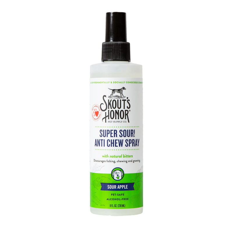 SKOUT'S HONOR, Super Sour Anti-Chew Spray, 8 Ounce - BeesActive Australia