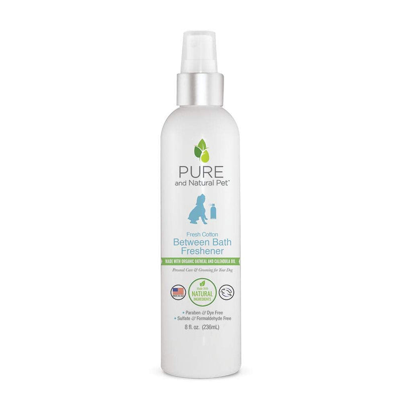 Pure and Natural Pet - Between Bath Freshener Fresh Cotton Fresh Cotton 8 oz. (PN225A8OZ) - BeesActive Australia