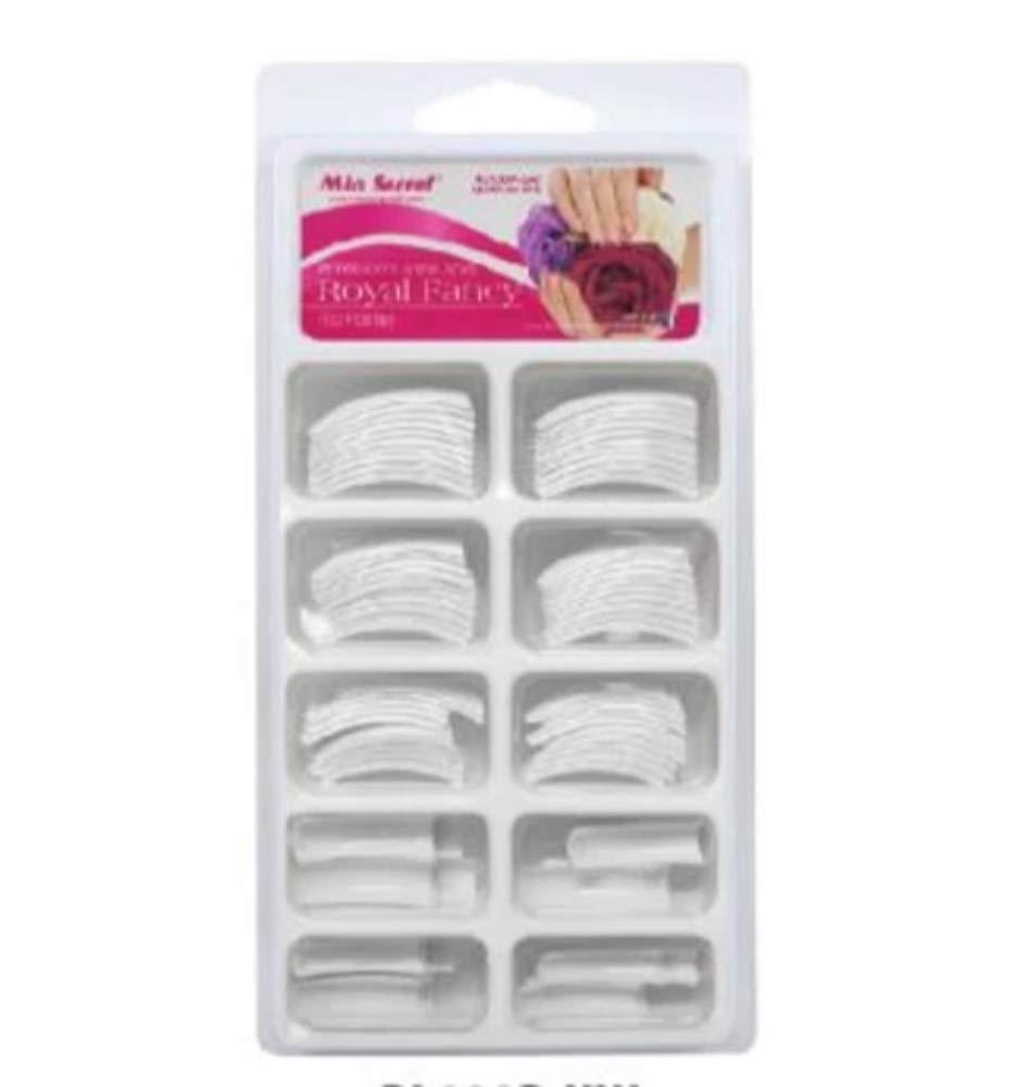 Mia Secret - Royal Fancy 100 Nail Tips -Ultra White Ultra White - BeesActive Australia