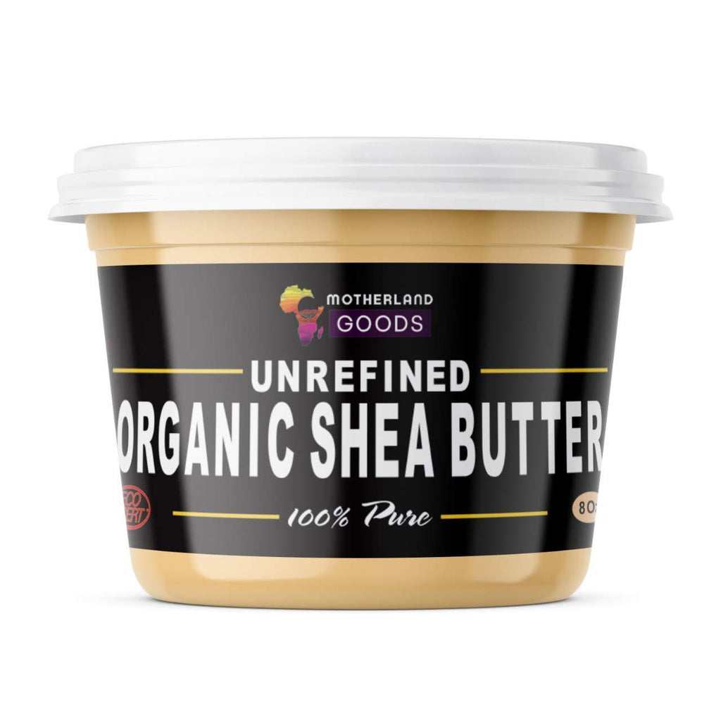 MOTHERLAND GOODS Yellow West African Shea butter (15 oz) - BeesActive Australia