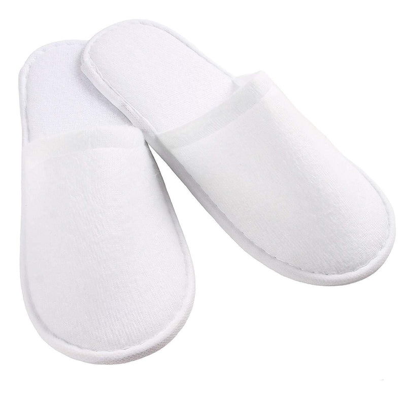 5 Pairs Disposable Slippers for Women, Disposable Spa Slippers for Guests - BeesActive Australia