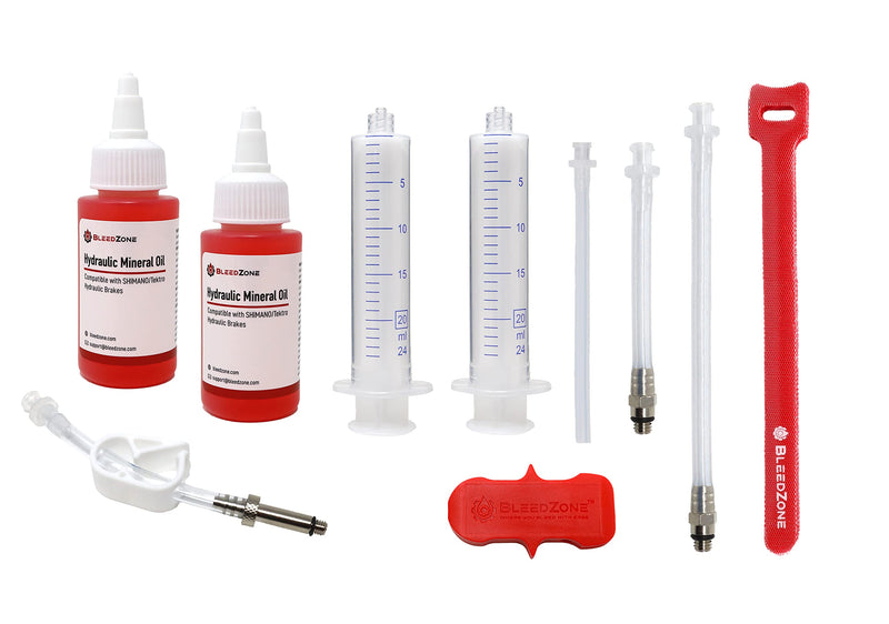 RSN Sports Bleed Kit for Tektro TRP Hydraulic Brakes with 120ml Mineral Oil - BeesActive Australia