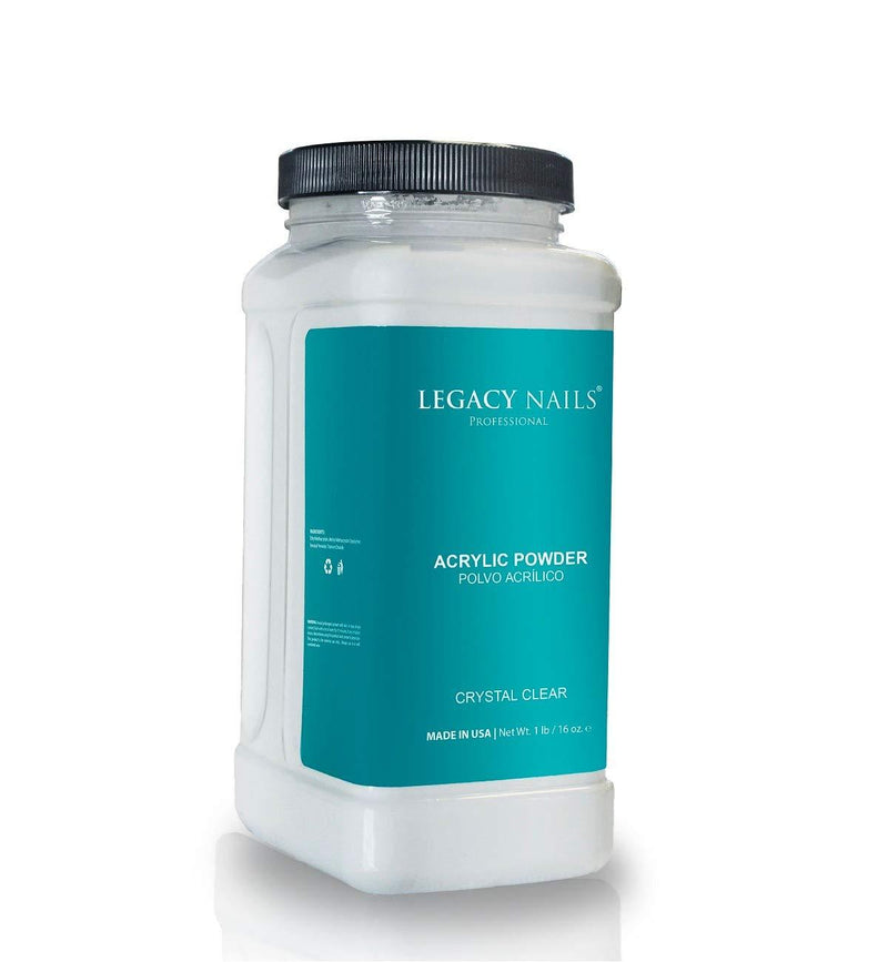 Legacy Nails Crystal Clear Acrylic Powder 1lbs - BeesActive Australia