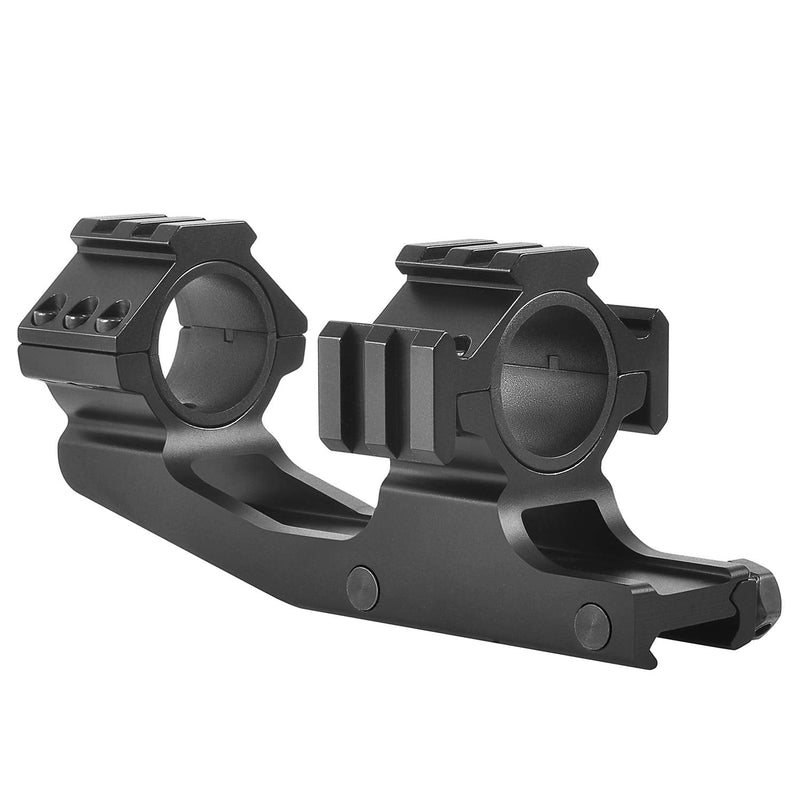 lasdolod Scope Mount, Offset Rifle Cantilever Scope Mounts, Diameter 1 inch / 30 mm Dual Rings | 20mm X 3 Picatinny Rail - BeesActive Australia