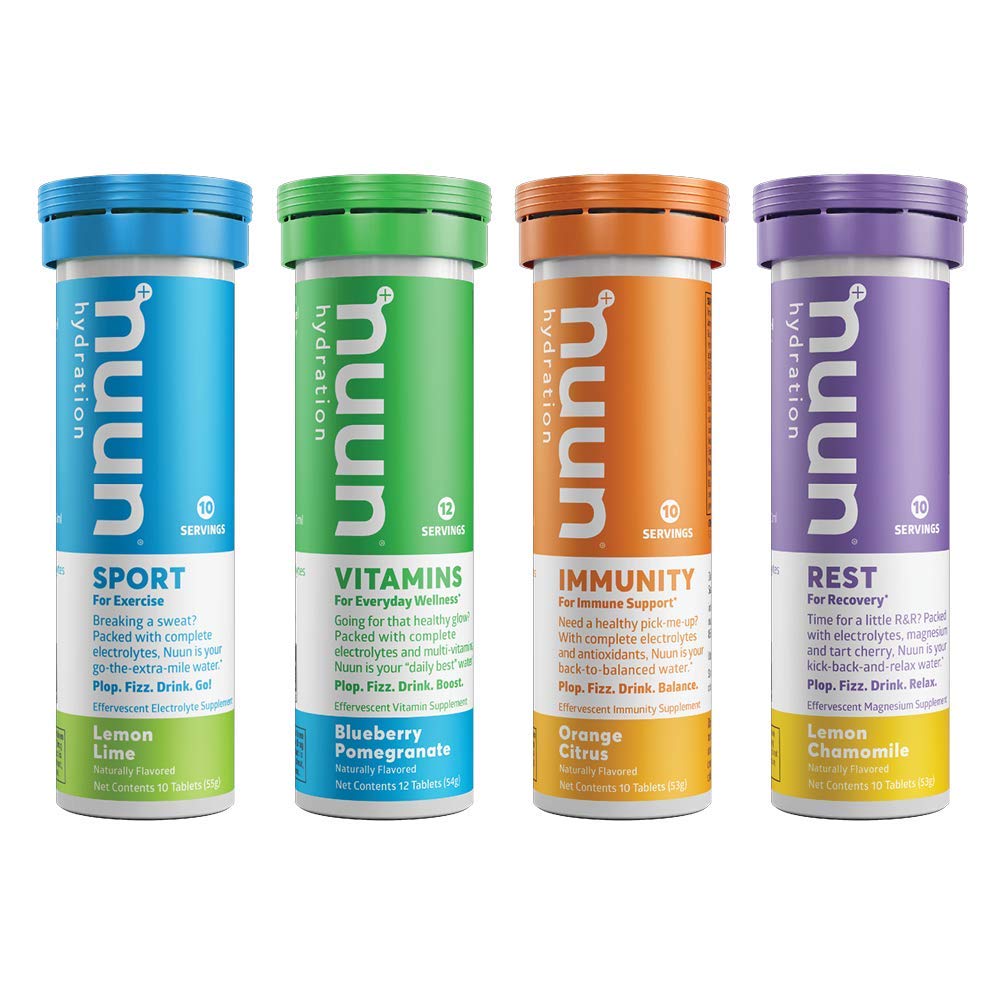 Nuun Complete Pack Sport, Vitamins, Immunity, and Rest Hydration Drink Tablets, Mixed, 42 Piece Set - BeesActive Australia