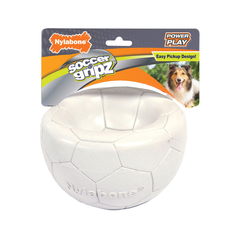 Nylabone Power Play Sports Fetch Toys for Dogs l Dog Toys for The Ultimate Playtime Experience l Excersize Toys for Dogs Medium (1 Count) Soccer - BeesActive Australia