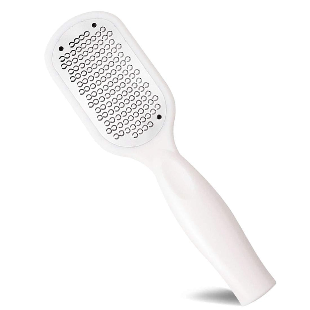 Callus Remover for Feet, Callus Scraper with Catcher, Foot File, Foot Scraper Callus Remover, Dead Skin Remover for Feet, Heel Scraper (White) White - BeesActive Australia