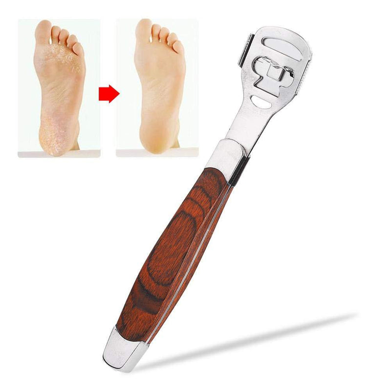 Callus Remover For Feet, Foot Scraper For Dead Skin Stainless Steel Corn Callus Hard Skin Remover Planer Manicure Pedicure File Tool with Blade(01) 01 - BeesActive Australia