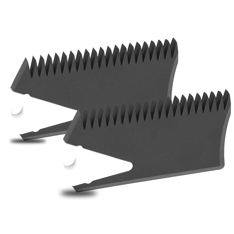 Keenso Surfboard Wax Comb,2PCS/Set PVC Surfboard Comb and Scraper Surfboard Surfing Wax Comb Remover for Surfing Board Skateboard - BeesActive Australia