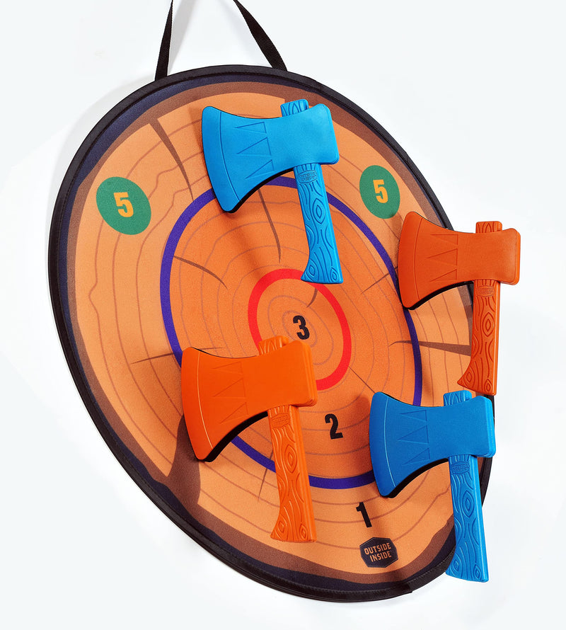 Outside Inside Foam Axe Throwing Game Set for Home, Camping and Travel, for Indoor & Outdoor Use - BeesActive Australia