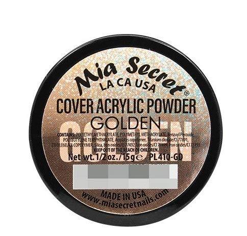 Mia Secret Acrylic Powder Cover Golden 1/2 oz. - BeesActive Australia