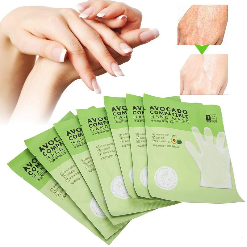 Hand Skin Repair Renew Mask,7pcs Hands Moisturizing Gloves,Skin‑Friendly Moisturizing Nourishing Hand Mask Anti‑Dry Hand Care - BeesActive Australia