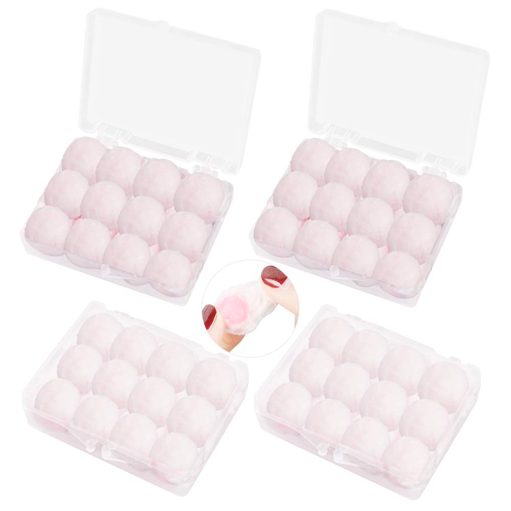 24 Pair Wax Ear Plugs for Sleeping Noise Cancelling Reusable Wax Earplugs Cotton Wool Ear Plugs for Swimming - BeesActive Australia