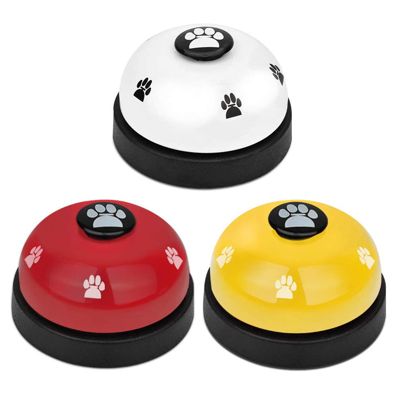 maxin Dog Training Bell, Set of 3 Dog Puppy Pet Potty Training Bells,Dog Training Bells for Door Small Dog Cat,Dog Training Bell to Go Outside, Interactive Toys Pet Tool Communication Device - BeesActive Australia