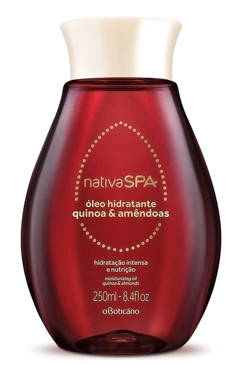 Nativa Spa Quinoa And Almond Hydrating Body Oil, 250ml | 8.4 fl.oz - BeesActive Australia
