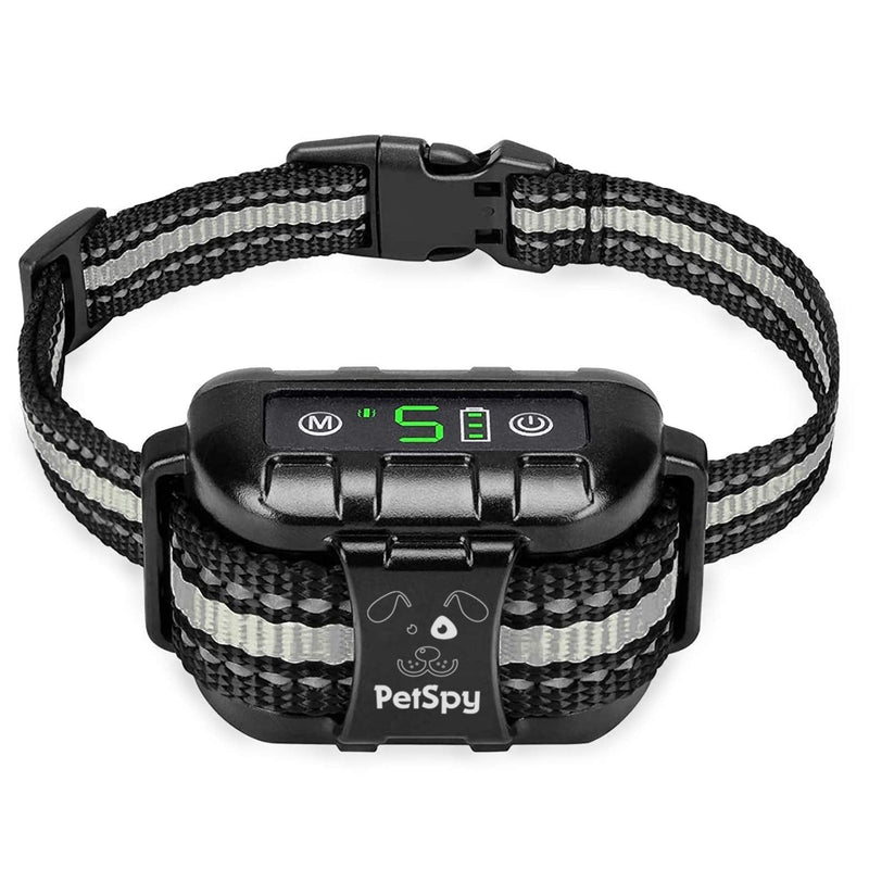 PetSpy Dog Bark Collar for No Barking Control Training w/3 Anti-Bark Modes Beep Vibration No Harm Shock IPx7 Waterproof for Small Medium Large Dogs - BeesActive Australia